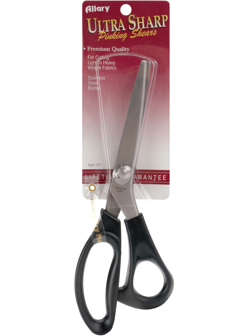 Allary Ultra Sharp Pinking Shears 9" Allary Ultra Sharp Pinking Shears 9"