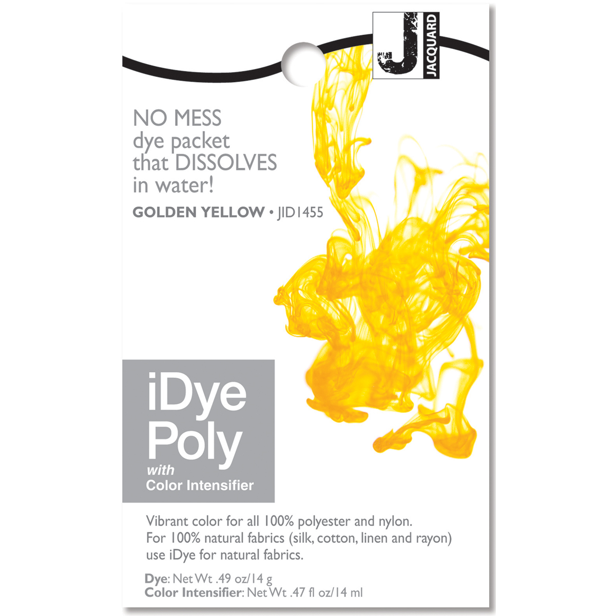 Jacquard iDye Poly Efnislitarefni 14g - Svart