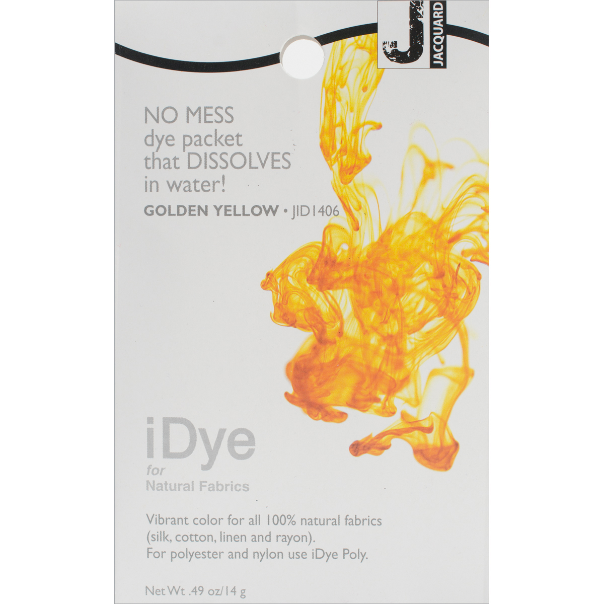 Jacquard iDye Fabric Dye 14g - Bright Yellow