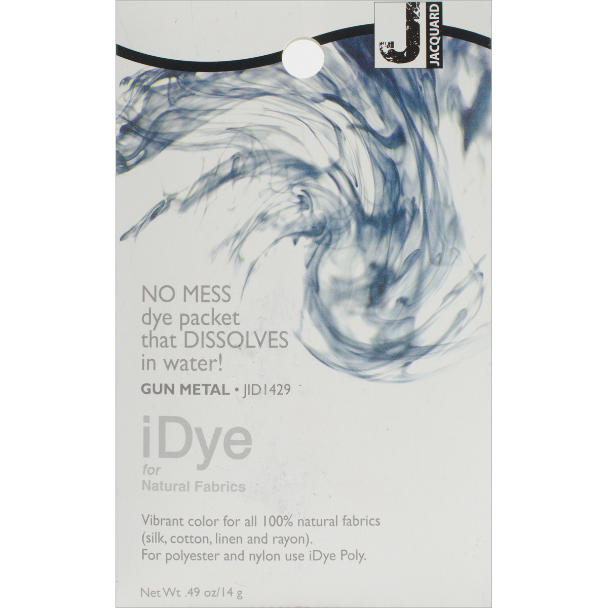 Jacquard iDye Efnislitarefni 14g - Gun Metal