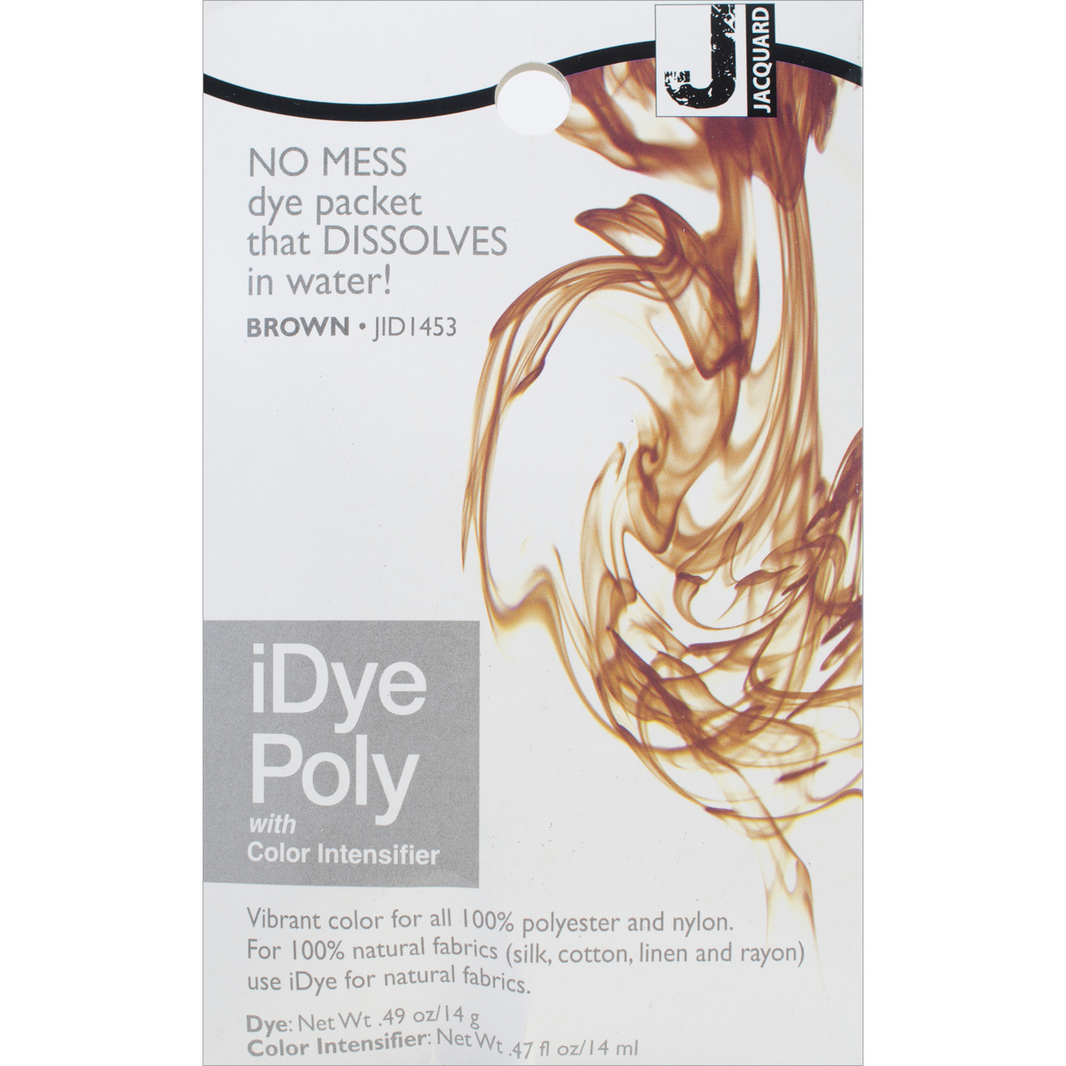 Jacquard iDye Poly Efnislitarefni 14g - Golden Yellow