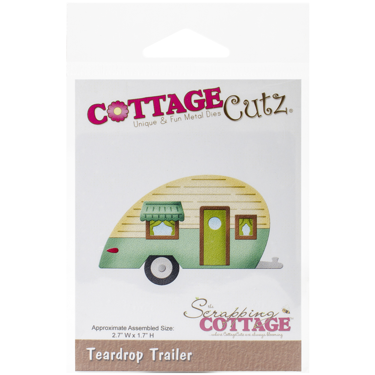 CottageCutz Dies-Teardrop Trailer 2.7