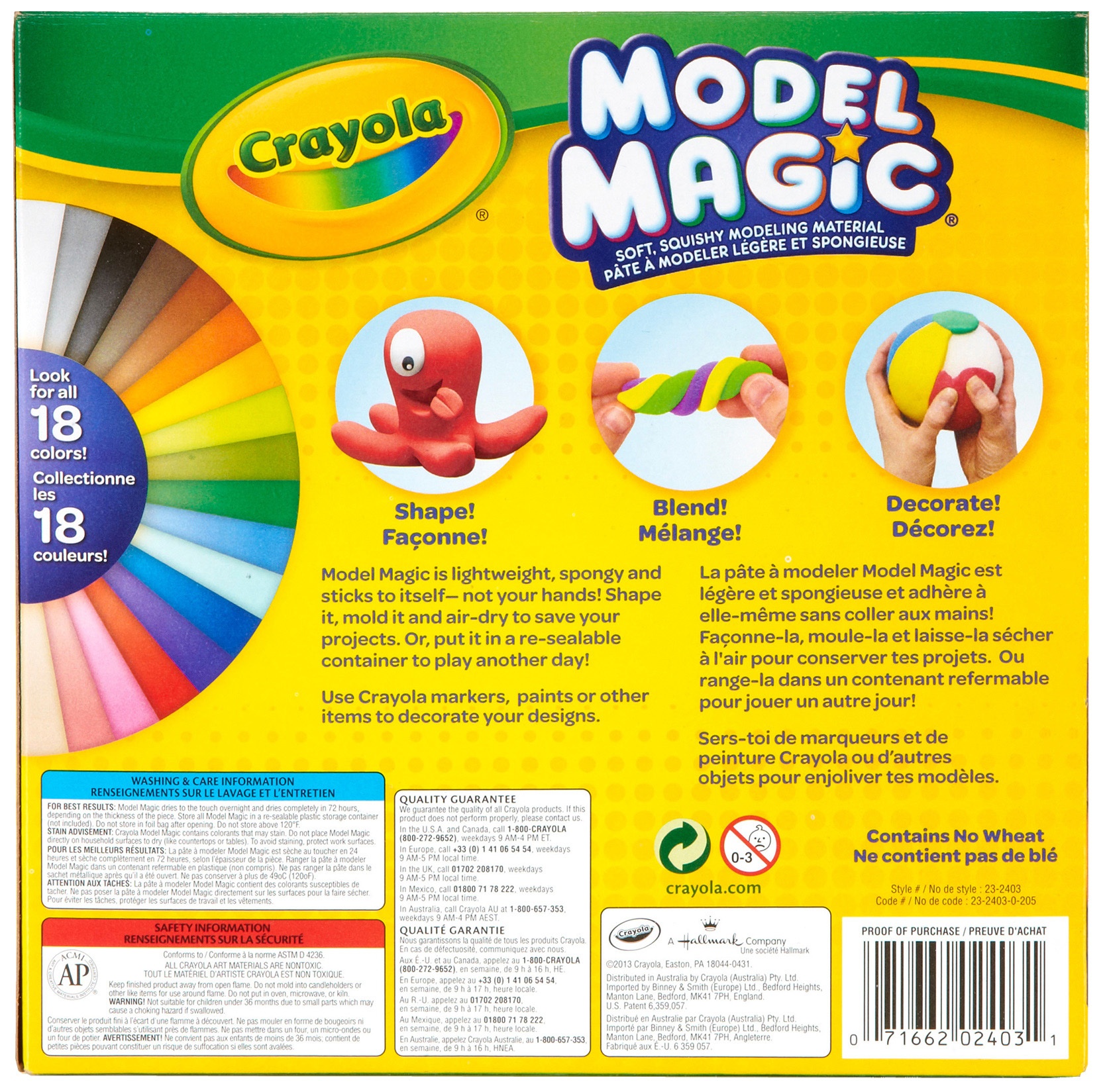 Crayola Bs232403 Model Magic Deluxe Variety Pack 14 Piece for sale