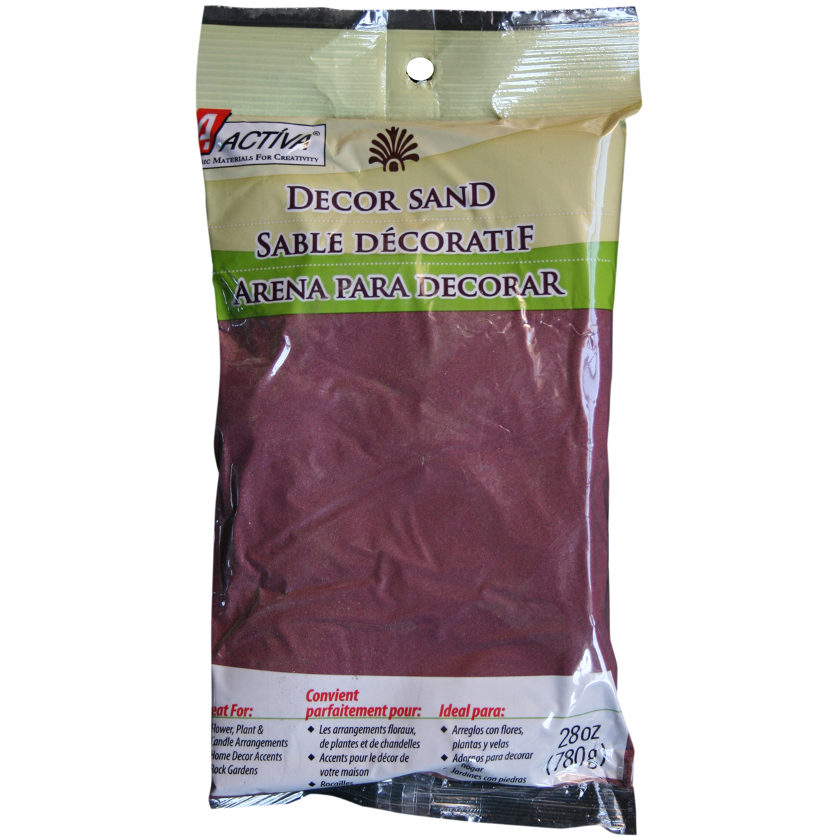 Decor Sand 28oz-Cranberry, DCSAND-4280