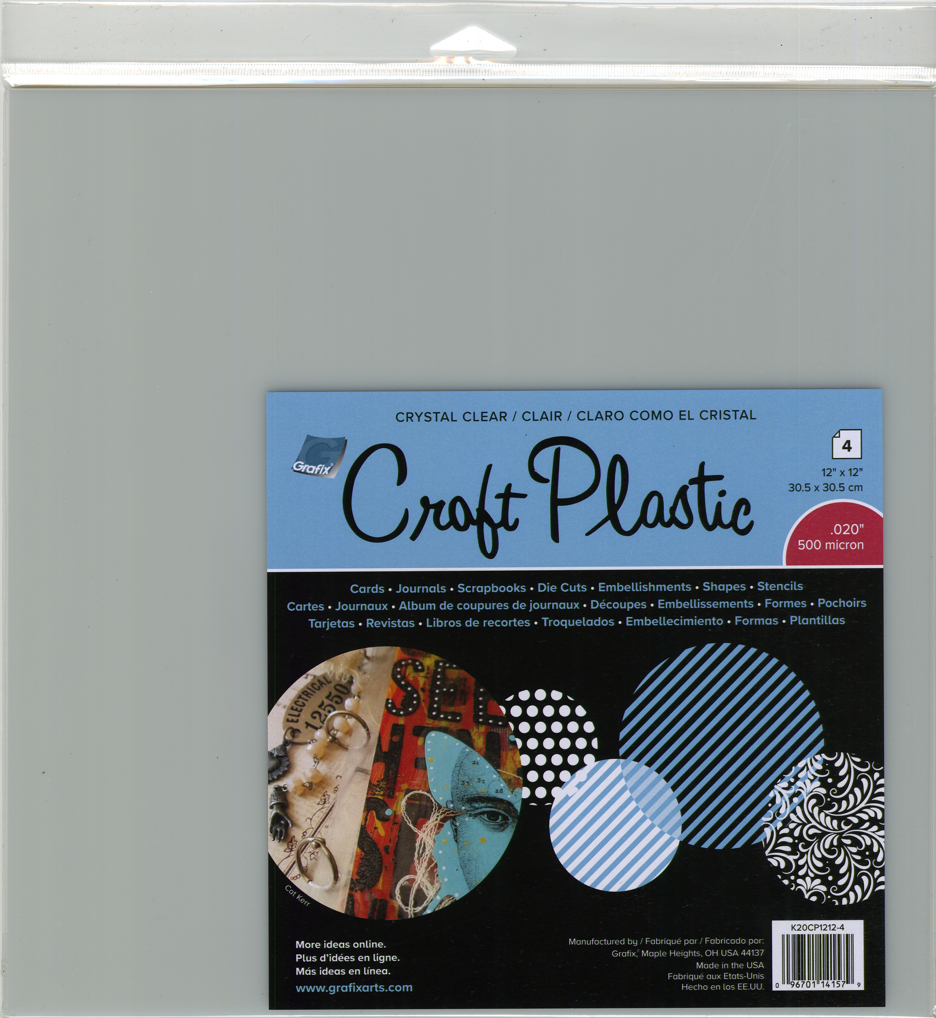 Grafix Craft Plastic Sheets - 369985 for sale online | eBay