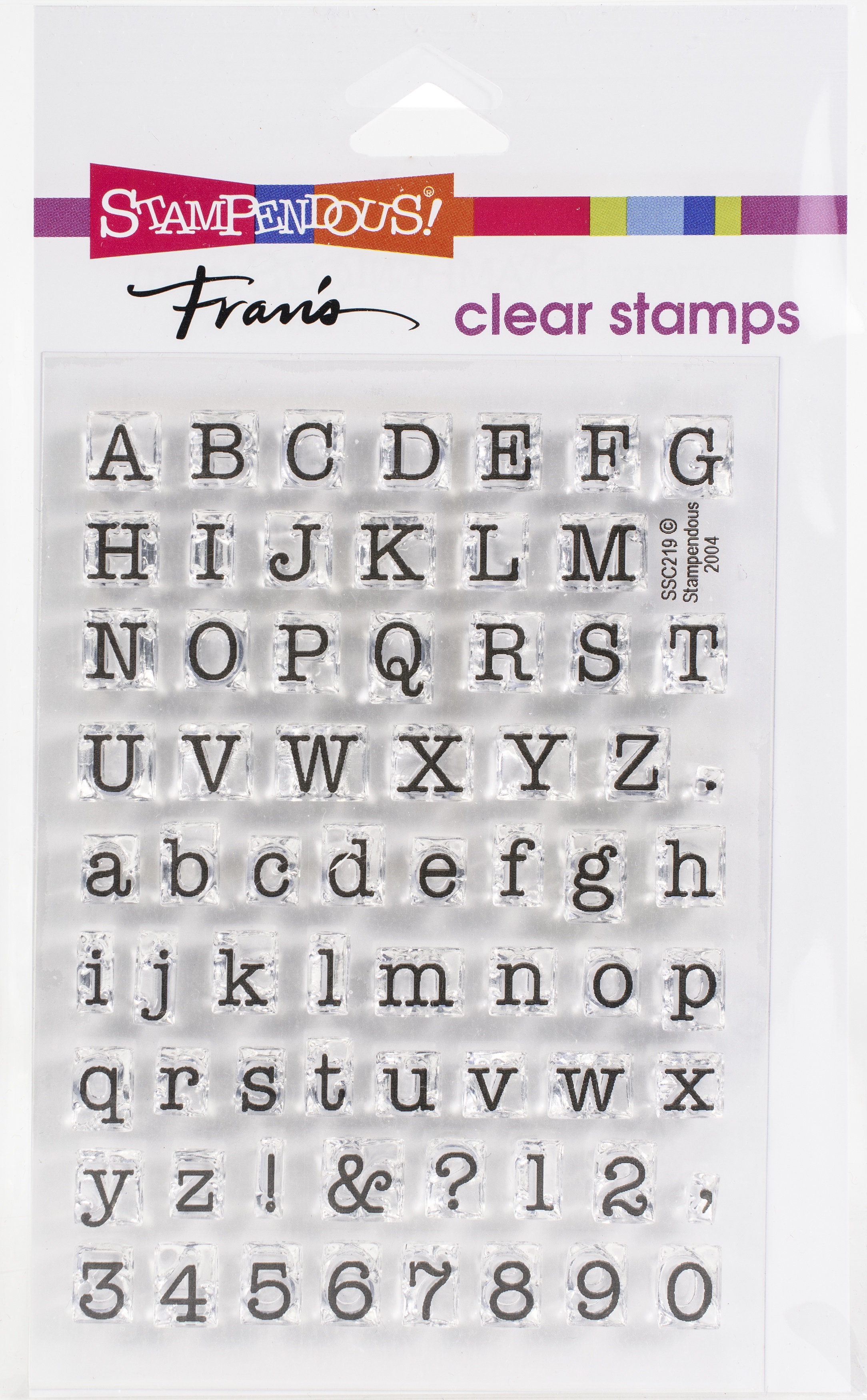 Stampendous Perfectly Clear Stamps 3