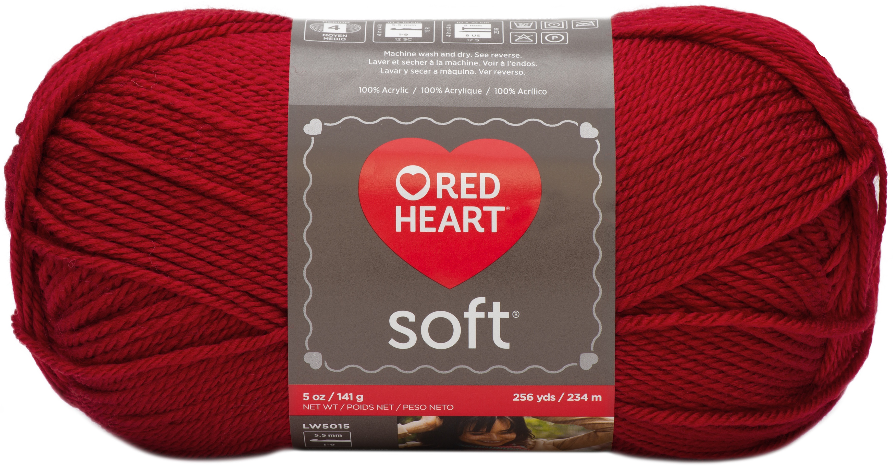 red heart soft toy