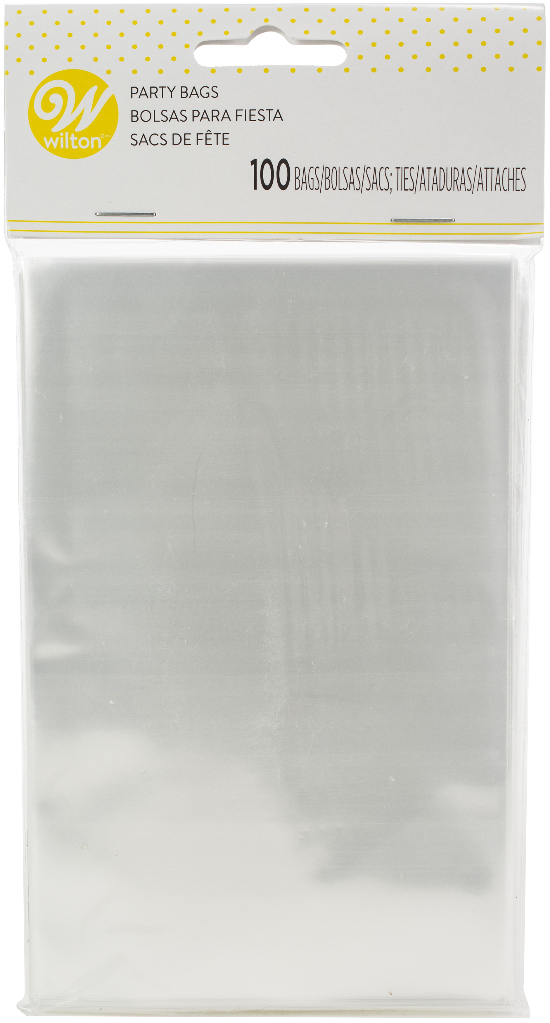 Wilton 100//Pack Clear Treat Bags Mega Pack