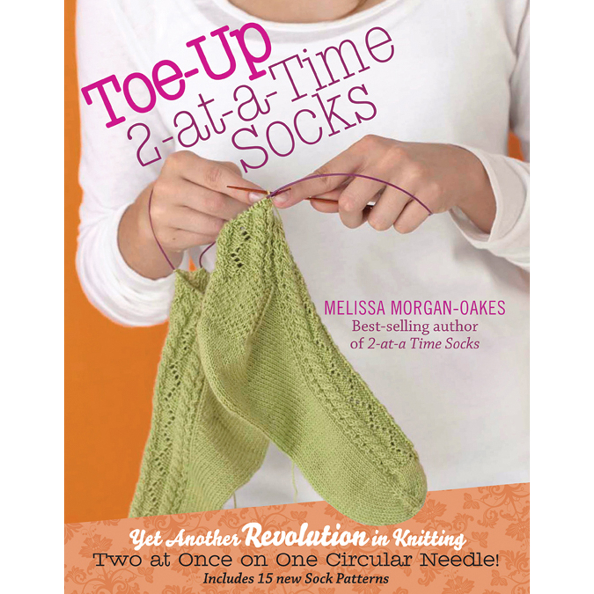 Storey Publishing-Toe-Up 2-At-A-Time Socks