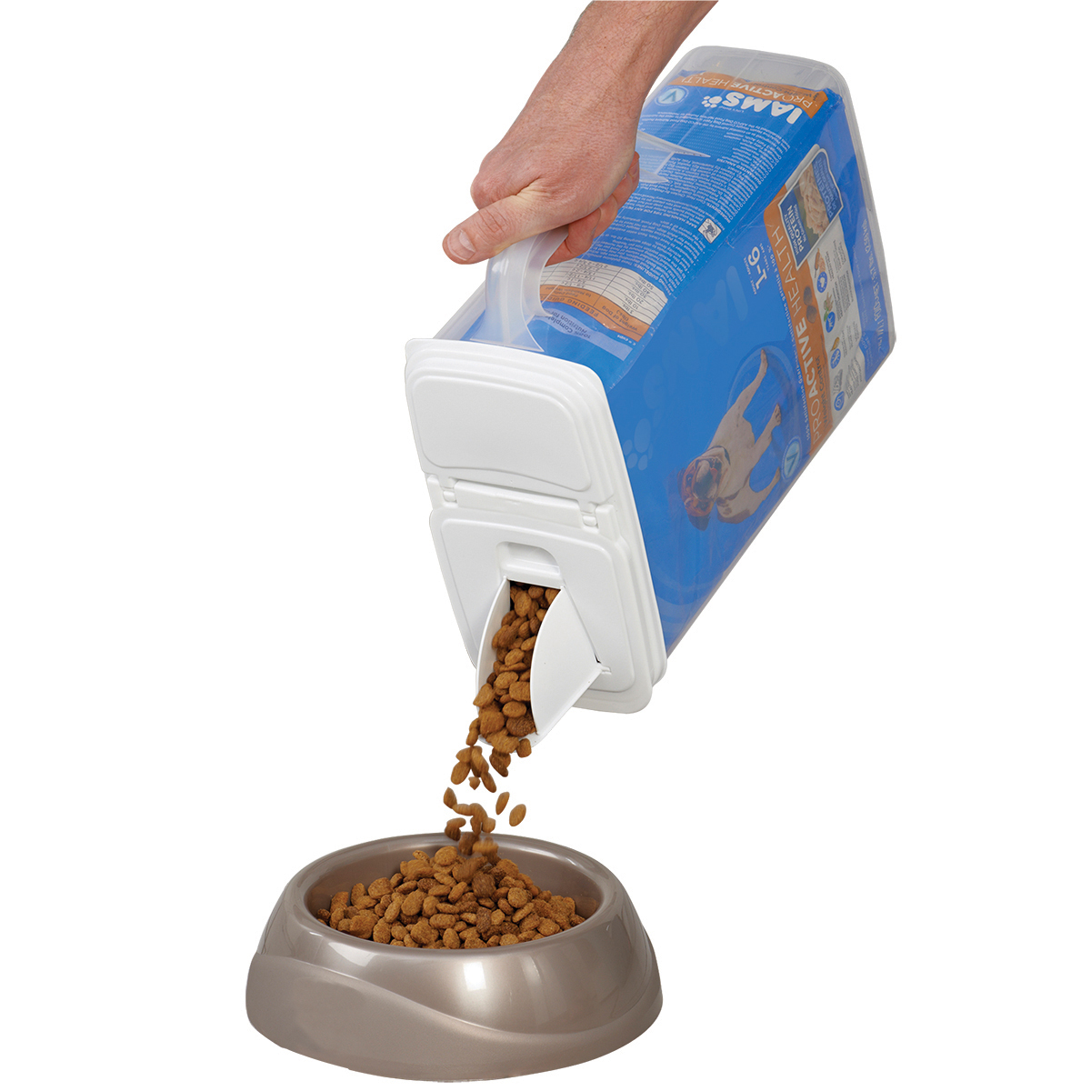 Buddeez 8qt "BagIn" Pet Food Dispenser Holds Up To 8lbs Buddeez 8qt "BagIn" Pet Food Dispenser Holds Up To 8lbs