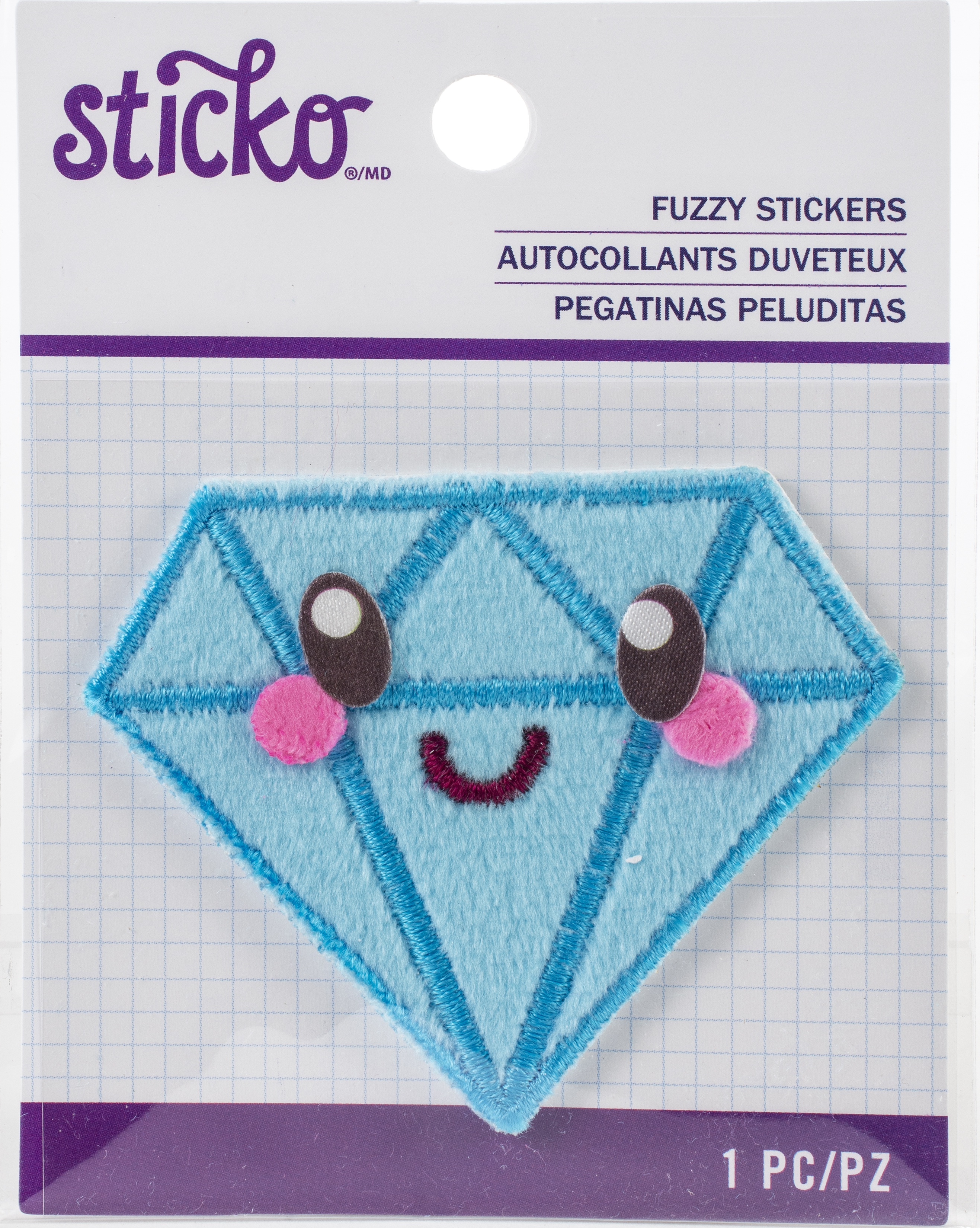 Sticko Fuzzy StickersKawaii Diamond eBay