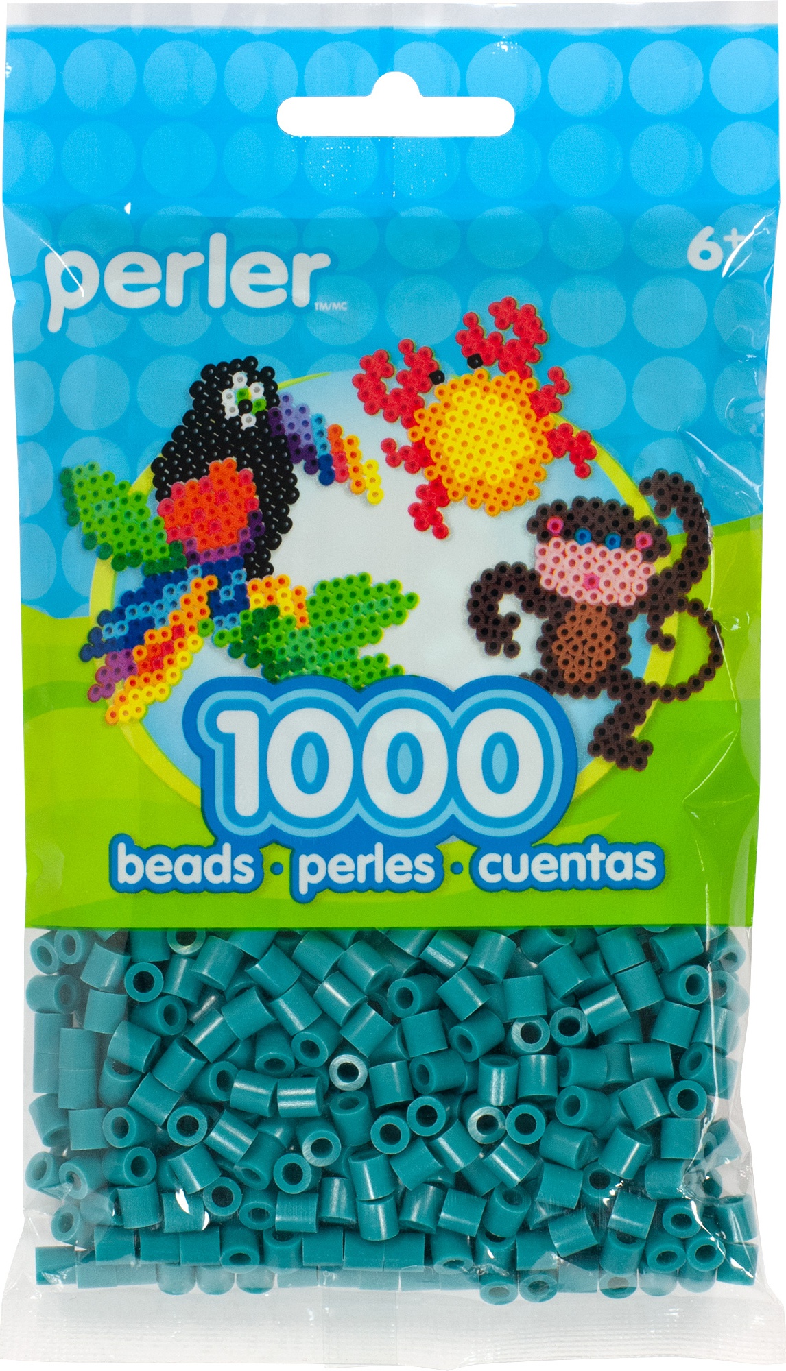 Perler Beads 1,000/Pkg-Teal | eBay