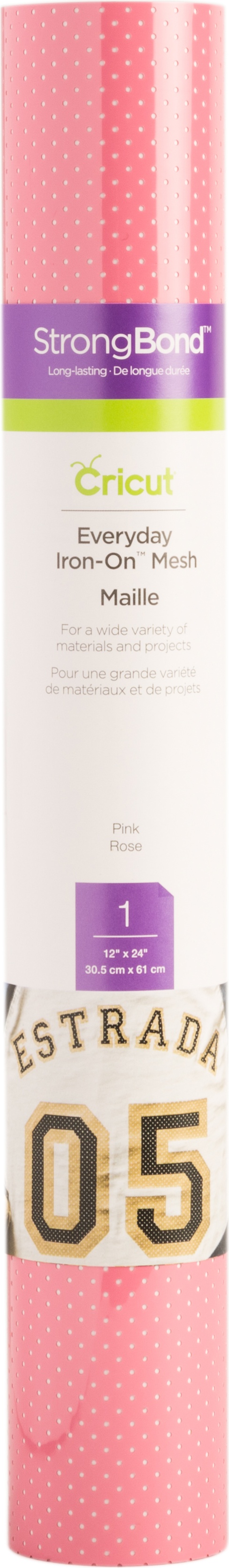 Cricut everyday iron on mesh vinyl 12 x24 roll pink 93573291166 ebay