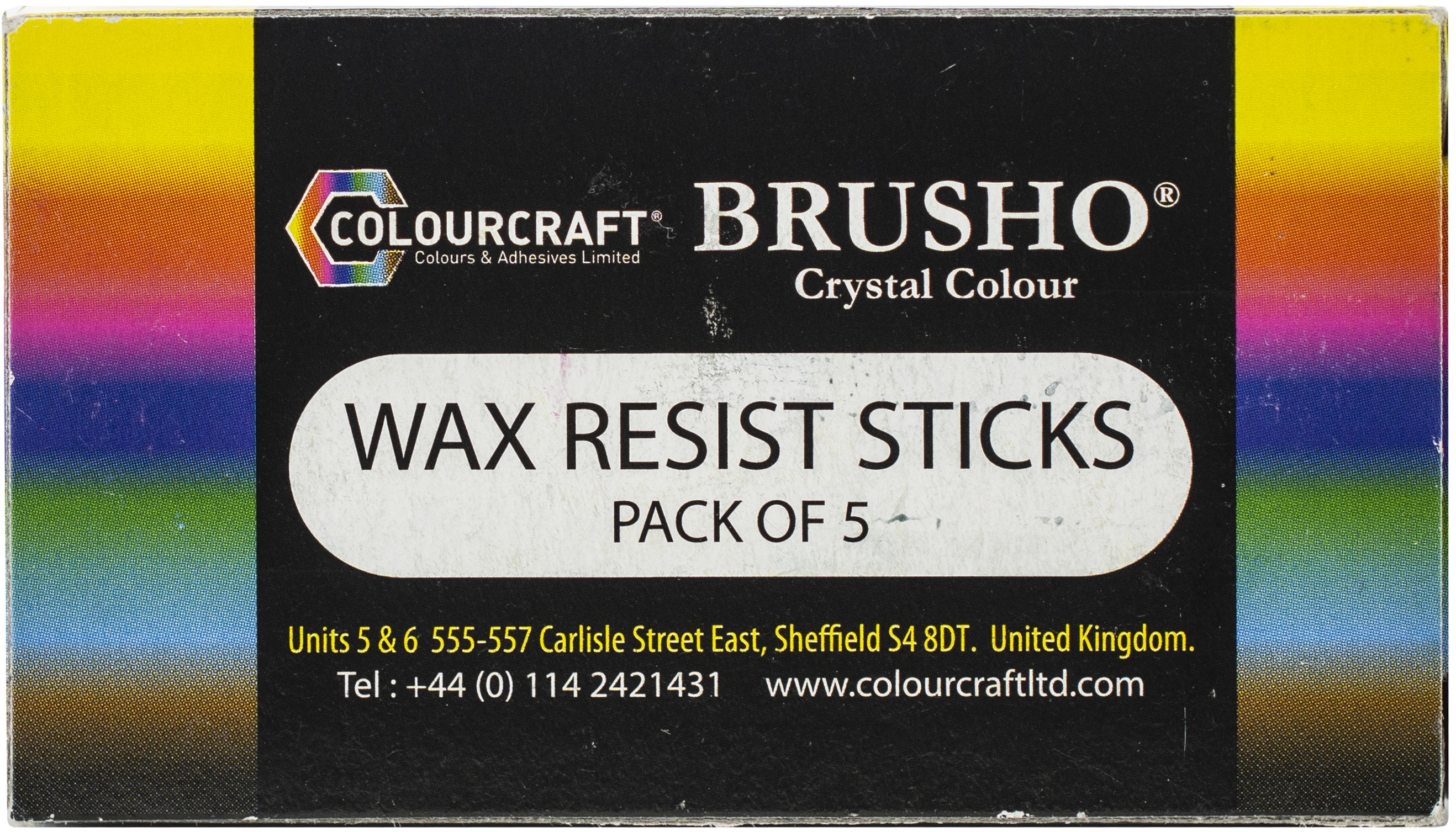 Brusho Wax Resist Sticks 5/Pkg eBay
