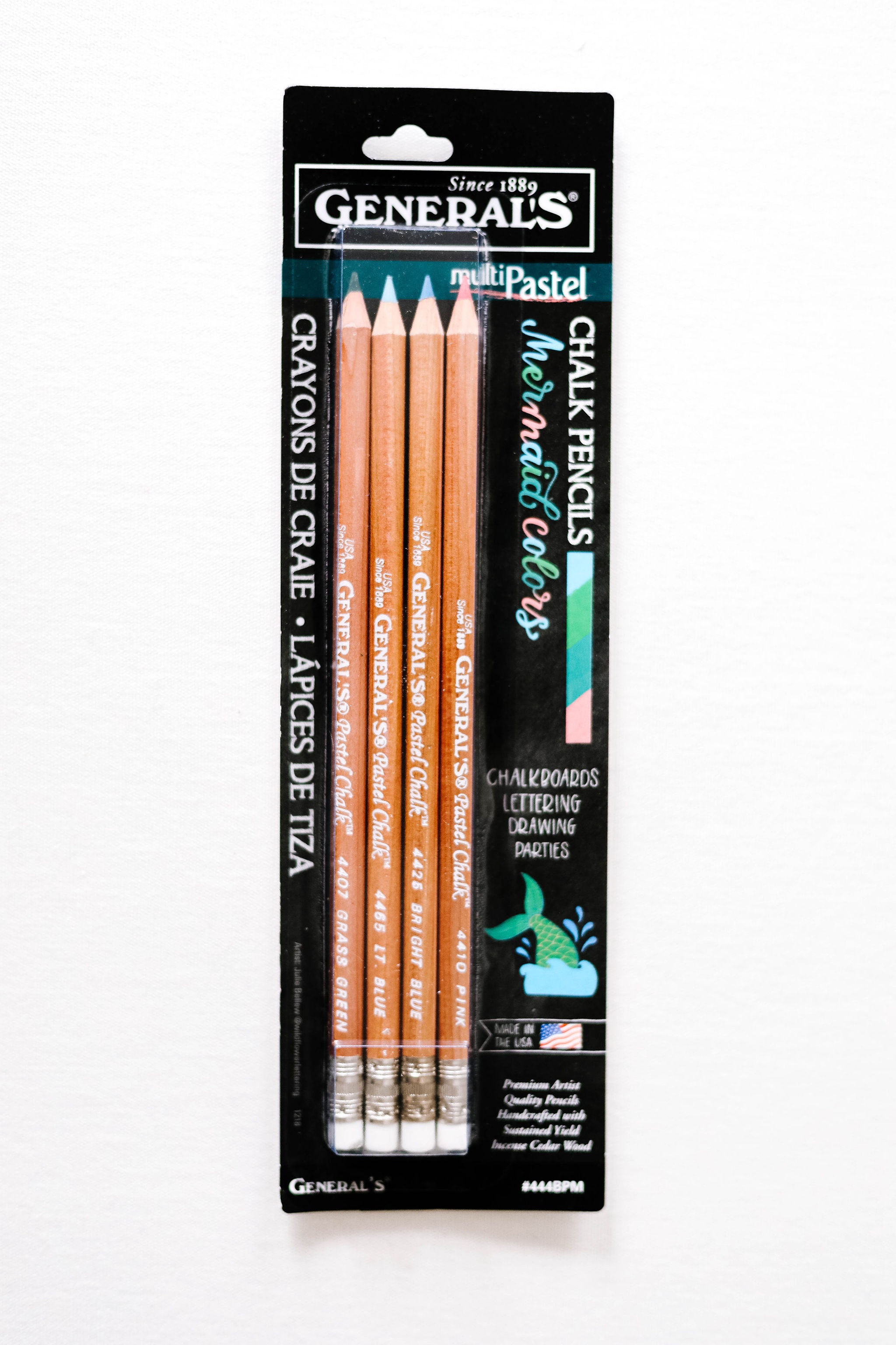 Hobby Lobby Generals Multi Pastel Art Chalk 12 Square Sticksindex - nph58tl