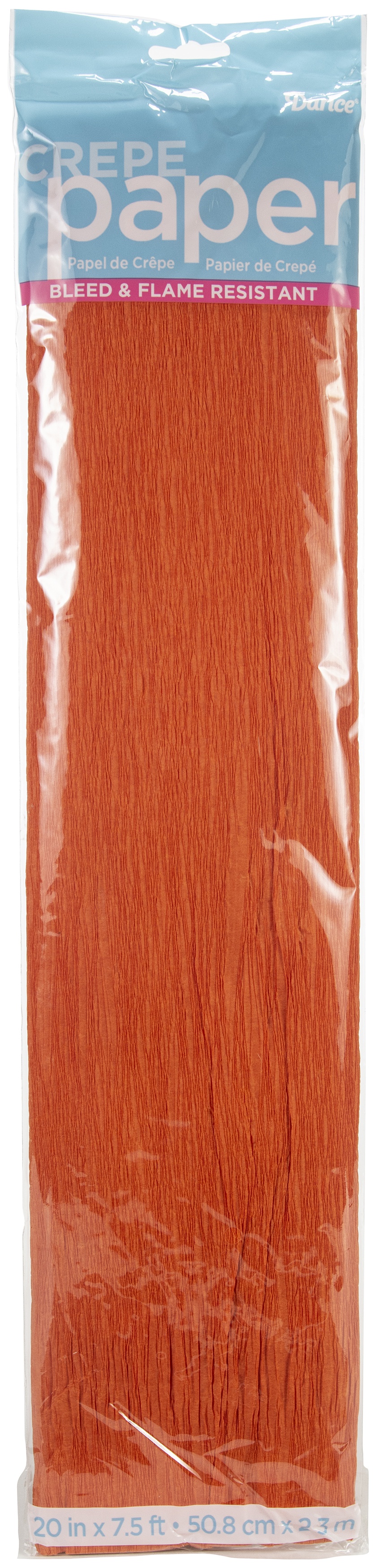 Darice crepe paper sheets 20 x7 5feet orange 652695234477 ebay