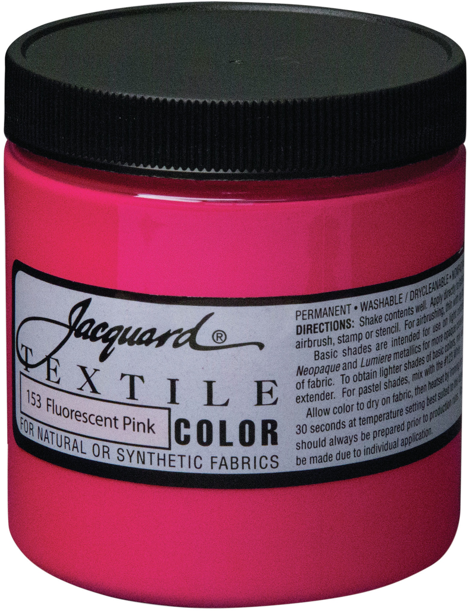 Jacquard Textile Color Fabric Paint 8oz-Fluorescent Pink | eBay