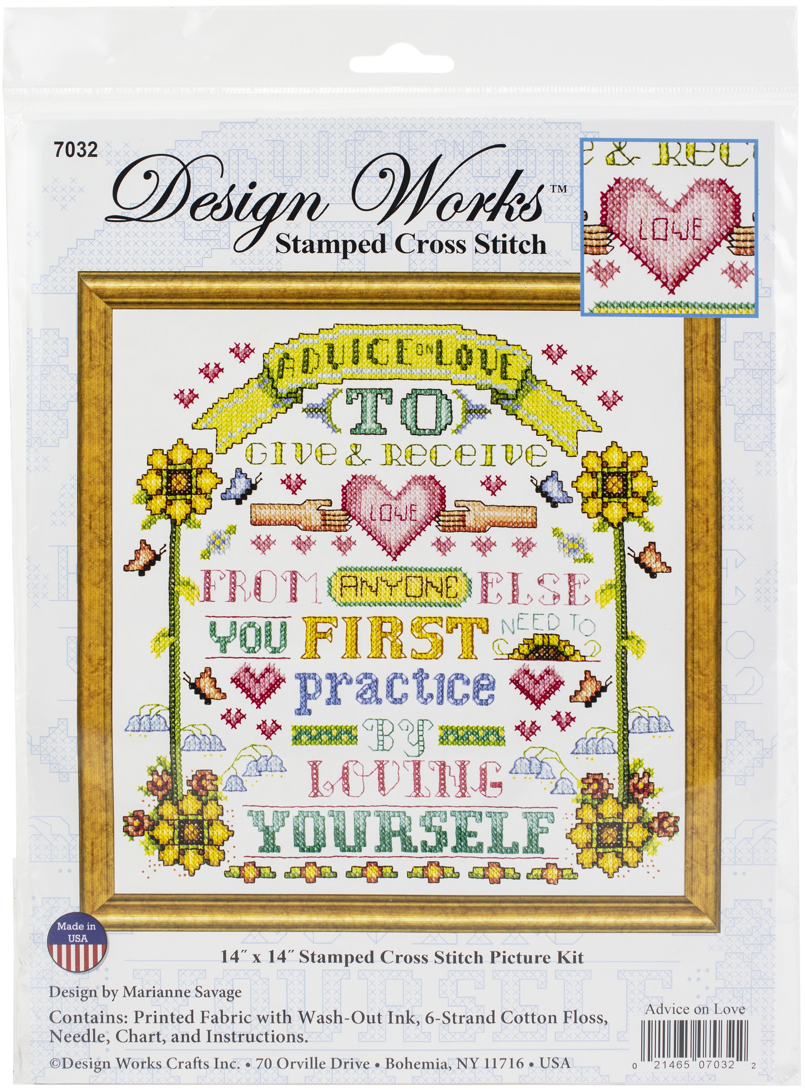 Design Works Janlynn Stamped Cross Stitch Kit 14 X14 Advice On Love For Sale Online Ebay Design Works Janlynn Stamped Cross Stitch Kit 14 X14 Advice On Love For Sale Online Ebay